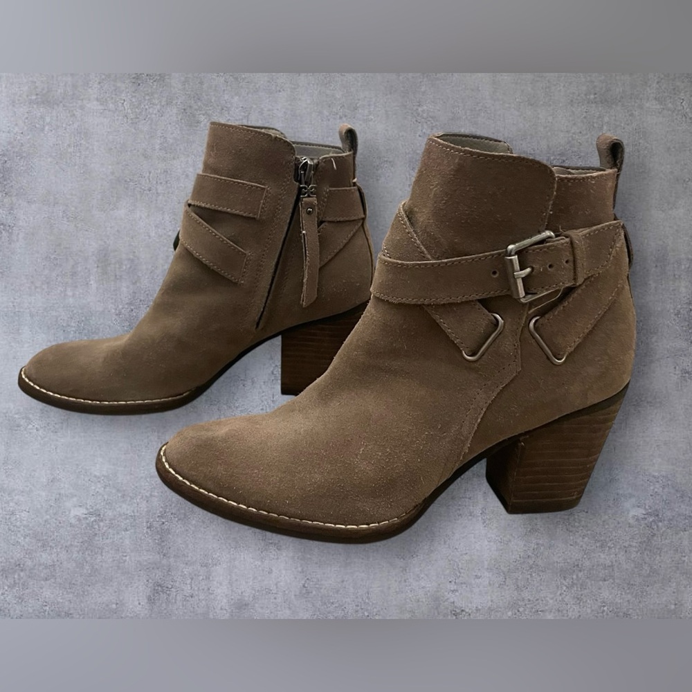 Sam Edelman Women's Tan Ankle Boots